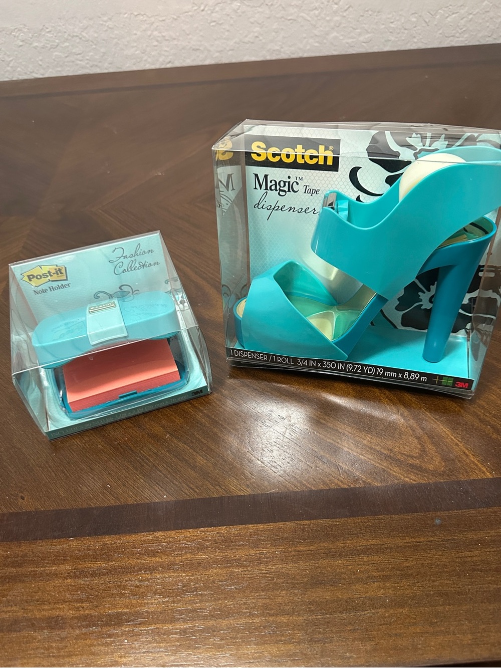 3M Scotch Post-It Fashion Collection High Heel Tape & Purse Note Holder NIP